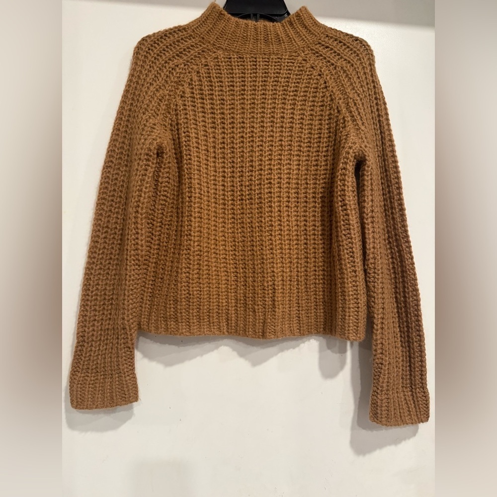 Vince Marled Raglan Mohair Alpaca-blend Sweater/Pullover Size XS - Picture 2 of 5